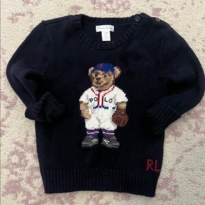 Kids Ralph Lauren Polo Bear Sweater